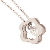 Pendente 4YOU Jewels Donna Polly in Acciaio Cristallo P7182 - P7182